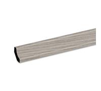 GoodHome Decor360 Grey Wood Effect Water Resistant Scotia Trim, 220Cm