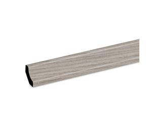 GoodHome Decor360 Grey Wood Effect Water Resistant Scotia Trim, 220Cm