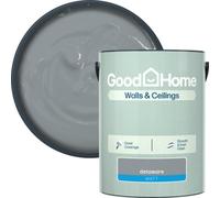 GoodHome Delaware Matt Wall & Ceiling Emulsion Paint, 5L