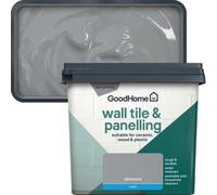 GoodHome Delaware Matt Wall Tile & Panelling Paint, 750Ml