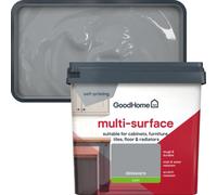 GoodHome Delaware Satin Multi-Surface Paint, 750Ml