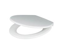 GoodHome Diani White Round Soft Close Toilet Seat