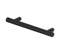GoodHome Dizel Matt Black Any Room T-Shaped Pull Handle (L)13.6Cm (D)35mm, Pack Of 6