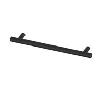 GoodHome Dizel Matt Black Any Room T-Shaped Pull Handle (L)20Cm (D)35mm, Pack Of 6