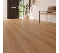 GoodHome Dovercourt Honey Natural Golden Oak Effect Structured Laminate Flooring, 1.99M²