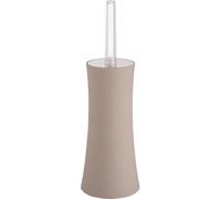 GoodHome Drina Taupe Abs Plastic Rubber Effect Toilet Brush & Holder