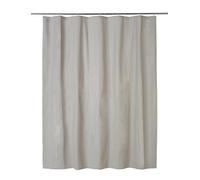 GoodHome Drina Taupe Plain Shower Curtain (H)200Cm (W)180Cm