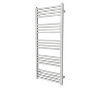 GoodHome Duala Grey 1494Btu Vertical Towel Radiator (W)450mm X (H)1050mm
