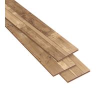 GoodHome Dunwich Blond & Light Oak Patchwork Natural Mixed Wood Effect Laminate Flooring Sample