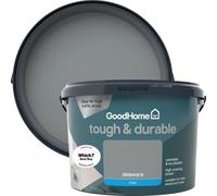 GoodHome Tough & Durable Delaware Matt Wall & Ceiling Emulsion Paint, 2.5L