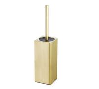 GoodHome Elland Gold Effect Stainless Steel Toilet Brush & Holder