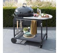 GoodHome Elland Ky22022C Black Charcoal Round Bbq (Dia)570mm