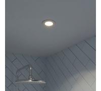 GoodHome Etana White Non-Adjustable Led Neutral White Downlight 4.7W Ip65