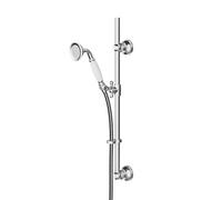 GoodHome Etel Chrome Effect Single-Spray Pattern Shower Kit