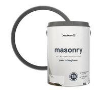 GoodHome Exterior Masonry Matt Paint, Base A, 5L