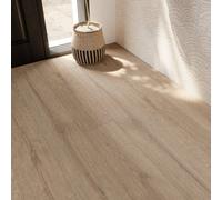 GoodHome Faversham Natural Oak Effect Structured Laminate Flooring, 1.99M²