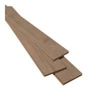 GoodHome Faversham Natural Oak Effect Structured Laminate Flooring Sample