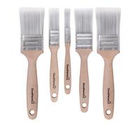 GoodHome Fine Filament Tip Paint Brush, Set Of 5 - 0.5" 1" 1.5" & 2"