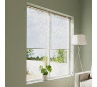 GoodHome Flasor Corded Off White Sheer Roller Blind (W)180Cm (L)180Cm