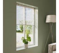 GoodHome Flasor Corded Off White Sheer Roller Blind (W)90Cm (L)180Cm