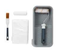 GoodHome Foam & Woven Polyester Medium Pile Decorating Set, 6 Pieces