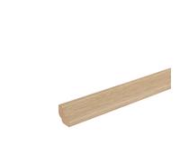 GoodHome Fu026 Light Natural Wood Effect Scotia Trim, 220Cm