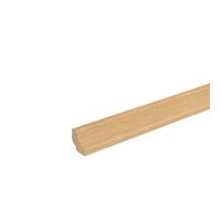 GoodHome Fu026 Tan Wood Effect Scotia Trim, 220Cm