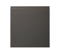 GoodHome Garcinia Integrated Handle Gloss Anthracite Appliance Cabinet Door (W)600mm (H)626mm (T)19mm