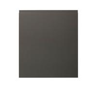 GoodHome Garcinia Integrated Handle Gloss Anthracite Appliance Cabinet Door (W)600mm (H)687mm (T)19mm