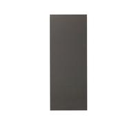 GoodHome Garcinia Integrated Handle Gloss Anthracite Larder Cabinet Door (W)500mm (H)1287mm (T)19mm