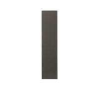 GoodHome Garcinia Integrated Handle Gloss Anthracite Larder/fridge Cabinet Door (W)300mm (H)1287mm (T)19mm