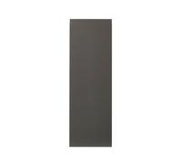 GoodHome Garcinia Integrated Handle Gloss Anthracite Tall Wall Cabinet Door (W)300mm (H)895mm (T)19mm