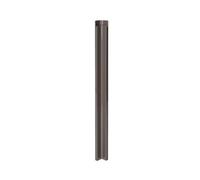 GoodHome Garcinia Integrated Handle Gloss Anthracite Tall Wall Corner Post, (W)59mm