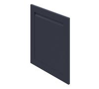 GoodHome Garcinia Integrated Handle Matt Navy Blue Shaker Appliance Cabinet Door (W)600mm (H)687mm (T)20mm