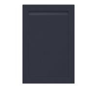 GoodHome Garcinia Integrated Handle Matt Navy Blue Shaker Tall Wall Cabinet Door (W)600mm (H)895mm (T)20mm