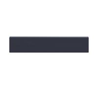 GoodHome Garcinia Matt Navy Blue Glass Effect Standard Appliance Panel (H)115mm (W)597mm