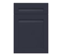 GoodHome Garcinia Matt Navy Blue Shaker Drawerline Door & Drawer Front 500mm