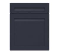 GoodHome Garcinia Matt Navy Blue Shaker Drawerline Door & Drawer Front 600mm