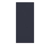 GoodHome Garcinia Matt Navy Blue Standard Wall End Panel (H)720mm (W)320mm