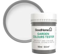 GoodHome Garden Colours Alberta Matt Metal, Stone & Wood Multi-Surface Paint, 50Ml Tester Pot
