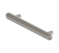 GoodHome Garlan Satin Nickel Effect Any Room Furniture T-Shaped Pull Handle (L)13.6Cm (D)27mm, Pack Of 2
