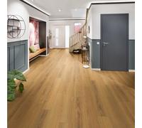 GoodHome Gorlston Natural Oak Wood Effect Structured Laminate Flooring, 2.47M²