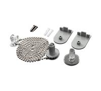 GoodHome Grey Metal & Plastic Roller Blind Mechanism Kit - Suitable For 19mm Roller Blind