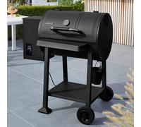 GoodHome Halifax Black Wood Pellet Grill