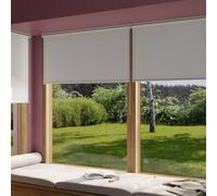 GoodHome Halo Corded Off White Daylight Roller Blind (W)180Cm (L)180Cm