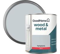 GoodHome Hamptons Gloss Metal & Wood Paint, 750Ml