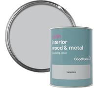 GoodHome Hamptons Satin Metal & Wood Paint, 750Ml