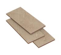 GoodHome Heathfield Sand Natural Stone Effect Laminate Flooring Sample