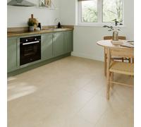 GoodHome Heathfield Sand Natural Stone Effect Structured Laminate Flooring, 1.86M²