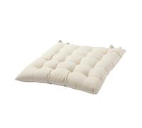 GoodHome Hiva Beige Plain Indoor Square Seat Pad (L)45Cm X (W)45Cm